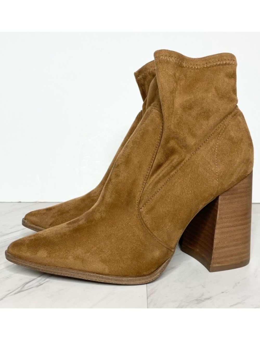 Steve Madden Touchdown Brown Bootie 8 1/2 M